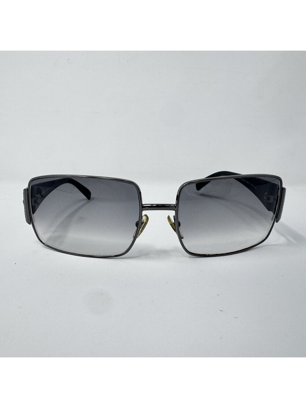 Versace MOD 2030-B 1001/11 Sunglasses 61-17-120 Made Italy Y2K